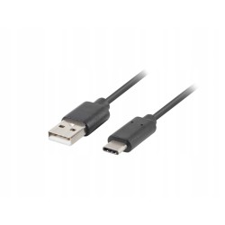 Szybki transfer USB-C(M) USB-A(M) 3.1 1M CZARNY HQ