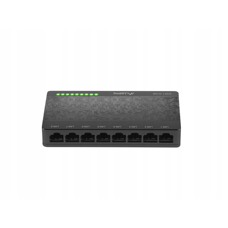SWITCH LANBERG DSP1-0108 8X RJ-45 8-PORT 100MB/S SWITCH LANBERG DSP1-0108 8X RJ-45 8-PORT 100MB/S