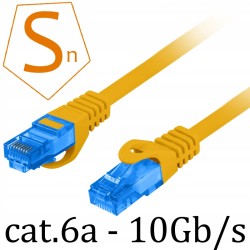 Kabel Ethernet RJ45 LAN kat.6A SFTP S/FTP LSZH 1M