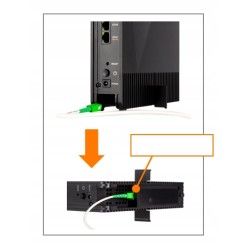 Patchcord światłowód kabel SC/APC-SC/APC 15m simpl