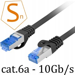 Kabel Ethernet RJ45 LAN kat.6A SFTP LSZH 1.5M 10Gb