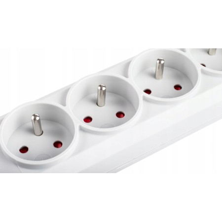 Listwa przeciwprzepięciowa 1,5m 5x230 bezpiecznik