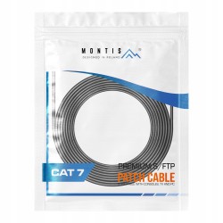 KABEL SIECIOWY LAN ZŁOTY MIEDŹ KAT 7 SFTP 10G 1,5m