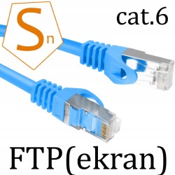Kabel sieciowy LAN do internetu RJ45 FTP 30m GOLD