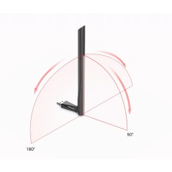 Karta sieciowa USB AC650 2.4GHz 5GHz duży zasięg !