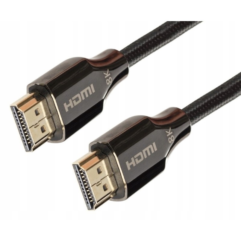 Najlepszy kabel HDMI PREMIUM UHD 4K 8K@60Hz 1,5m Najlepszy kabel HDMI PREMIUM UHD 4K 8K@60Hz 1,5m
