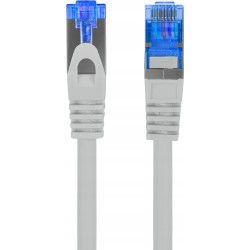 Kabel Ethernet RJ45 LAN kat.6A SFTP LSZH 1,5M szar